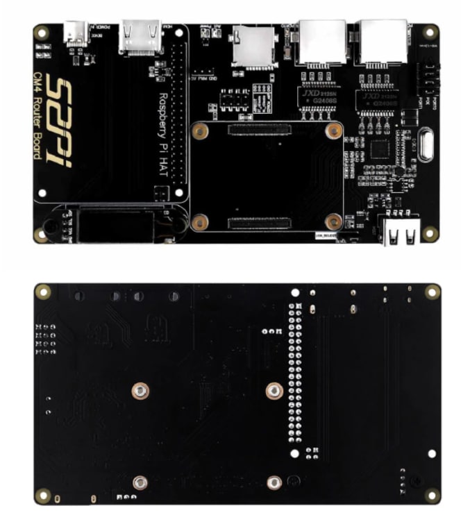 Seeed Studio Raspberry Piルーターボード（CM4モジュール用）